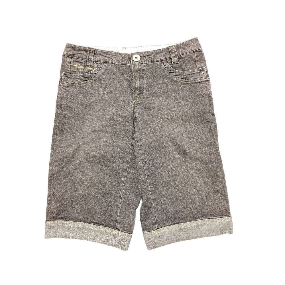 Rosner Premium Black Washed Shorts Women's 8